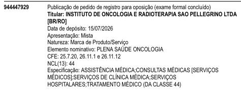 PLENA SAÚDE ONCOLOGIA