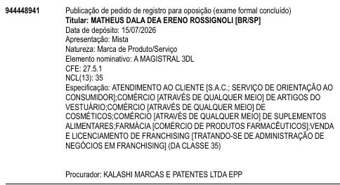 A MAGISTRAL 3DL