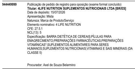 4 LIFE NUTRITION