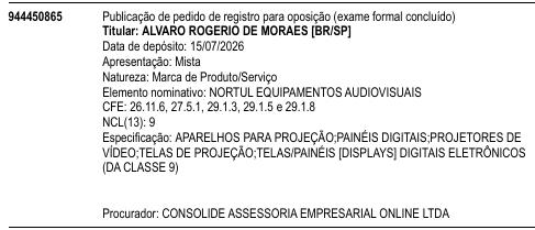 NORTUL EQUIPAMENTOS AUDIOVISUAIS