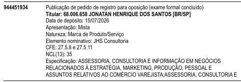 JHS Consultoria