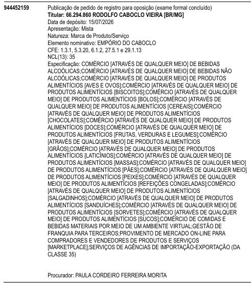 EMPÓRIO DO CABOCLO