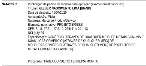 PROJETO BRISES