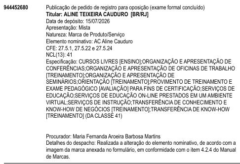 AC Aline Cauduro