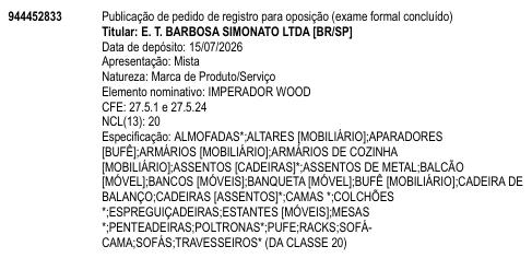 IMPERADOR WOOD