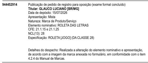 ROLETA DAS LETRAS