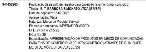IMPERADOR WOOD