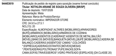 IMPERADOR STORE