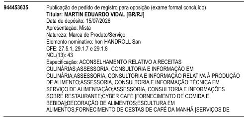 hon HANDROLL San