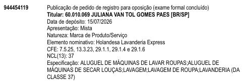 Holandesa Lavanderia Express