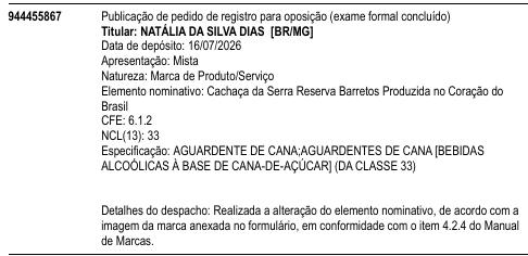 Cachaça da Serra Reserva Barretos Produzida no Coração do Brasil