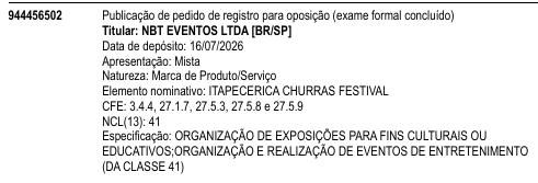 ITAPECERICA CHURRAS FESTIVAL