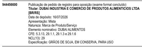 DUBAI ALIMENTOS
