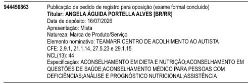 TEAMARR CENTRO DE ACOLHIMENTO AO AUTISTA