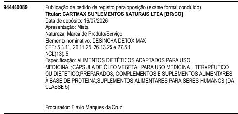 DESINCHA DETOX MAX