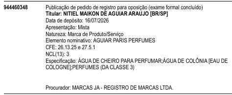 AGUIAR PARIS PERFUMES