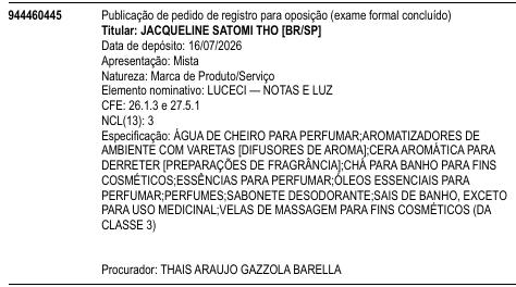 LUCECI — NOTAS E LUZ