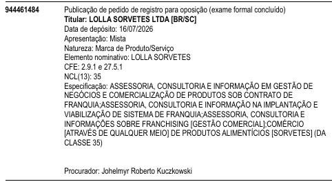 LOLLA SORVETES