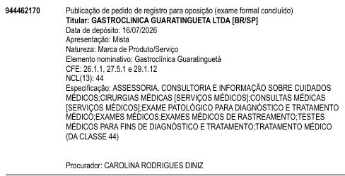 Gastroclínica Guaratinguetá