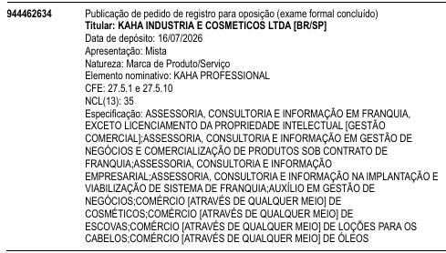 KAHA PROFESSIONAL