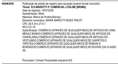 MARIÁ MARIOTTI MODA TRICOT