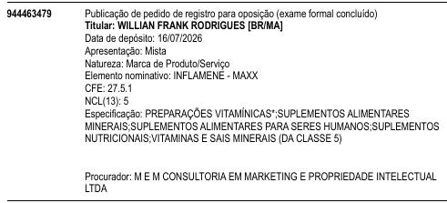 INFLAMENE - MAXX