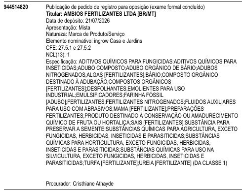 ingrow Casa e Jardins