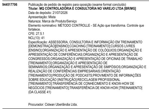 MÉTODO CONTROLLE - SE Ação que transforma. Controle que fortalece.