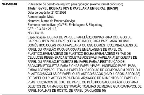 ¿GVPEL Embalagens & Etiquetas¿