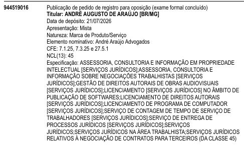 André Araújo Advogados