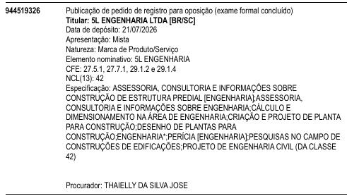 5L ENGENHARIA