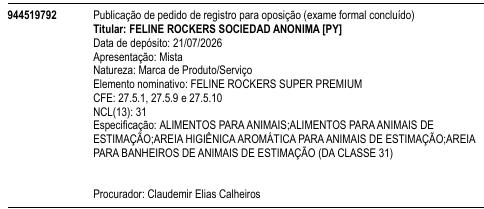 FELINE ROCKERS SUPER PREMIUM