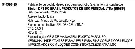 PRUDENCE ÍNTIMA