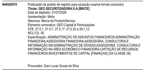GEO Capital & Participações