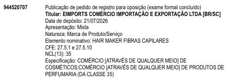 HAIR MAKER FIBRAS CAPILARES
