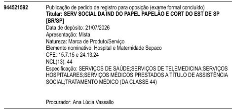 Hospital e Maternidade Sepaco