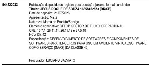 GFLOP GESTOR DE FLUXO OPERACIONAL