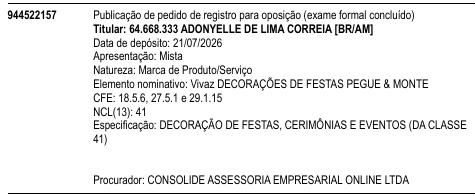 Vivaz DECORAÇÕES DE FESTAS PEGUE & MONTE