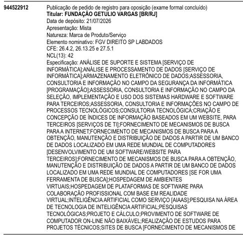 FGV DIREITO SP LABDADOS