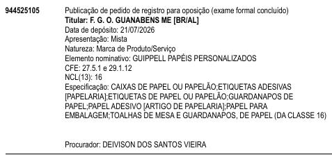 GUIPPELL PAPÉIS PERSONALIZADOS