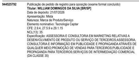 Tecnologia Captar