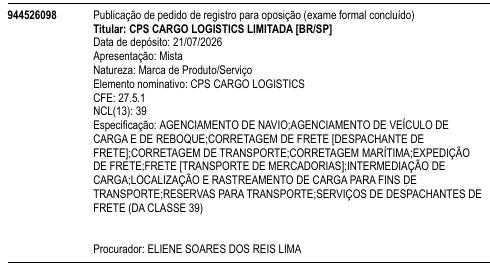 CPS CARGO LOGISTICS