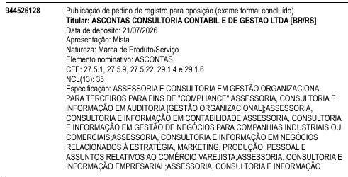 ASCONTAS