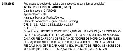 Megumi Pesca e Camping