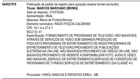 RÁDIO POÇOS-CALDENSE