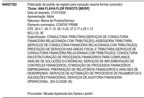CONTAF PRIME