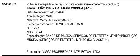 DJ VITOR CALEGARI