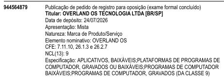 OVERLAND OS