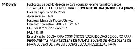 MOLINARI WEAR