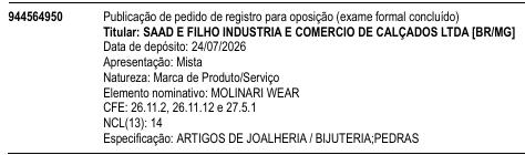 MOLINARI WEAR